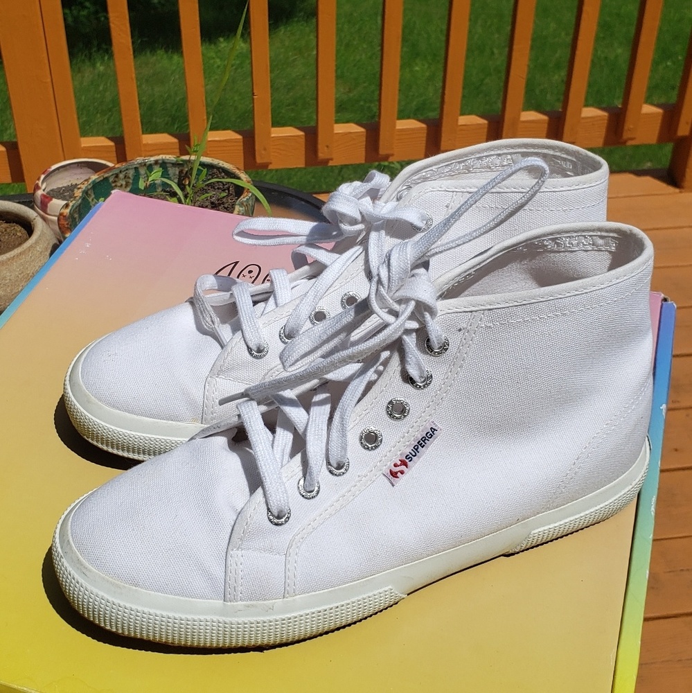 Superga hightop sneakers